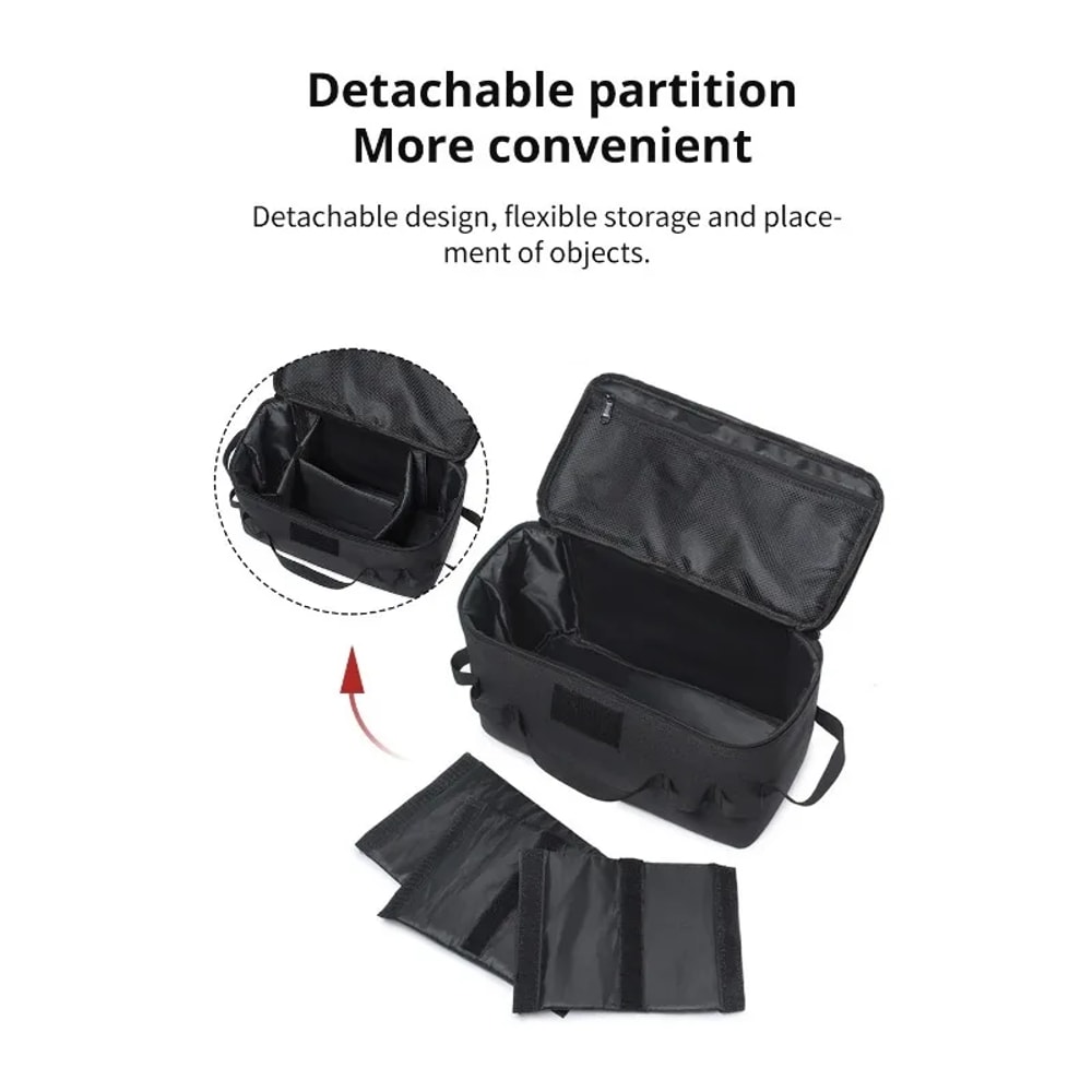 Outdoor Camping Gas Tank Storage Bag Large Capacity Ground Nail Tool Bag for Gas Canister Picnic Cookware & Utensils