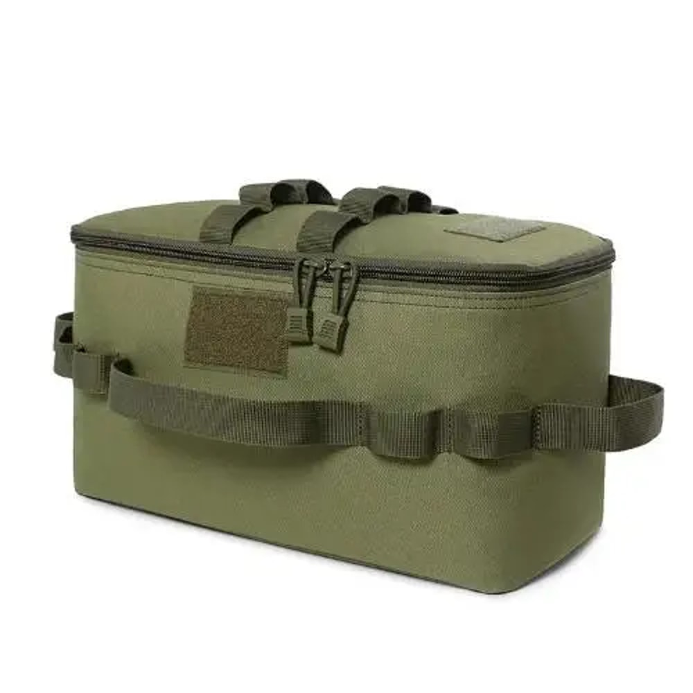 Outdoor Camping Gas Tank Storage Bag Large Capacity Ground Nail Tool Bag for Gas Canister Picnic Cookware & Utensils