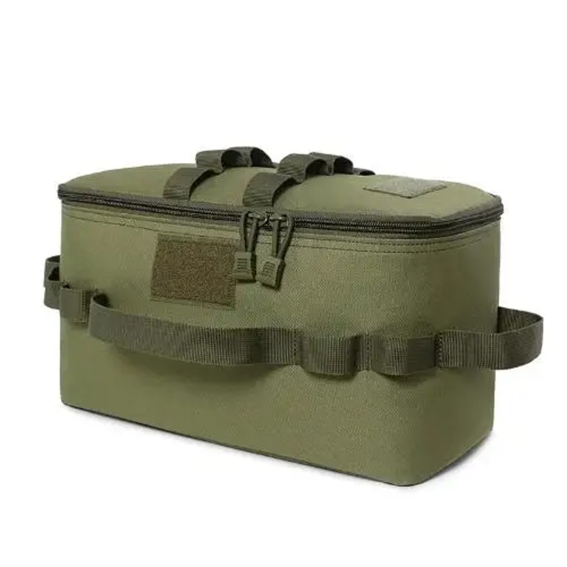 Outdoor Camping Gas Tank Storage Bag Large Capacity Ground Nail Tool Bag for Gas Canister Picnic Cookware & Utensils