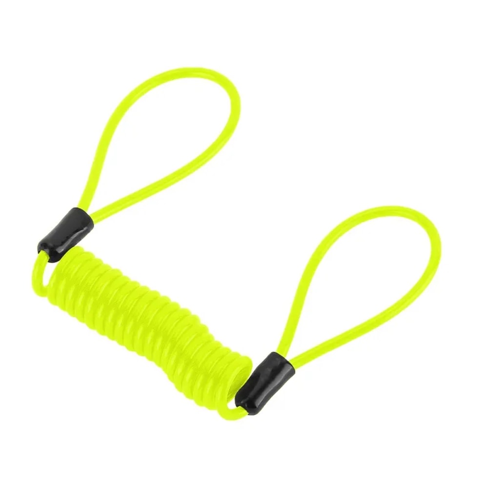 Motorcycle Anti Theft Cable Lock with Alarm Disc Lock for Scooter Protection