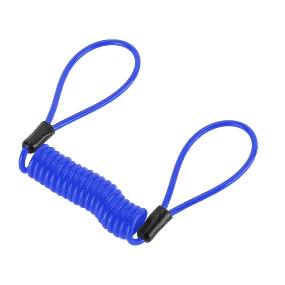 Motorcycle Anti Theft Cable Lock with Alarm Disc Lock for Scooter Protection