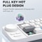 Customizable Mechanical Keyboard With Volume Wheel Game Joystick Swappable Keypad 3