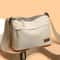 Multi Pocket Canvas Crossbody Bag For Women Spacious Stylish Shoulder Handbag 0