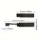 Portable Charcoal Folding Toothbrush For Travel Camping Hiking Compact And Efficient Teethbrush 2