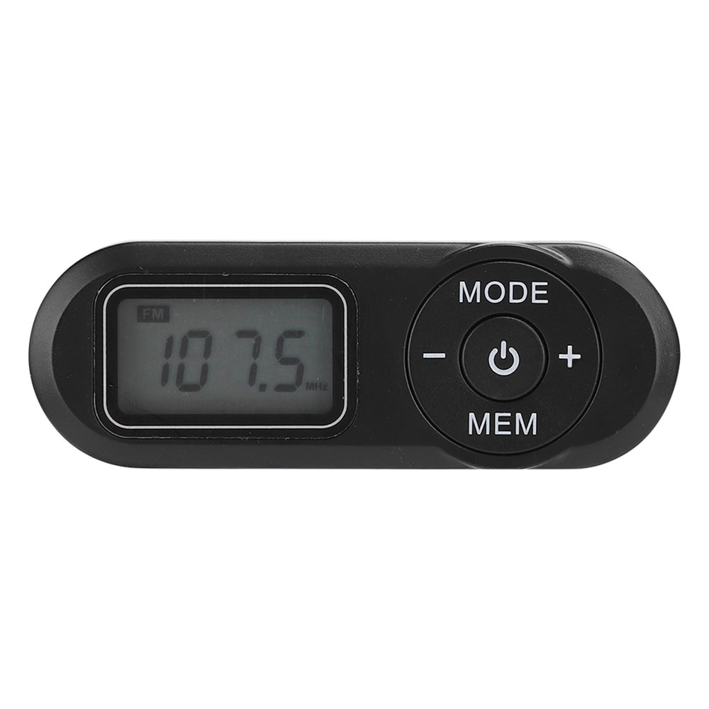 Mini Portable FM Radio Music Player With LCD Screen Earphones Compact Digital Radio For Music Love 5
