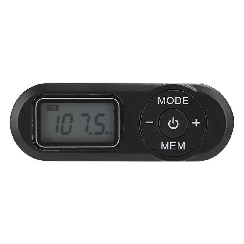 Mini Portable FM Radio Music Player With LCD Screen Earphones Compact Digital Radio For Music Love 5