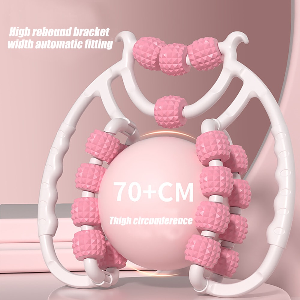 Wheel Annular Leg Clamp Massager Anti Cellulite Body Slimming Roller Massage For Relaxation 2