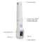 High Frequency Electrode Wand Glass Tube Electrotherapy Acne Spot Remover Skin Care Facial Therapy 3