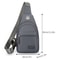 Adjustable Shoulder Strap Messenger Bag Lightweight Versatile Chest Bag For Daily Use 3