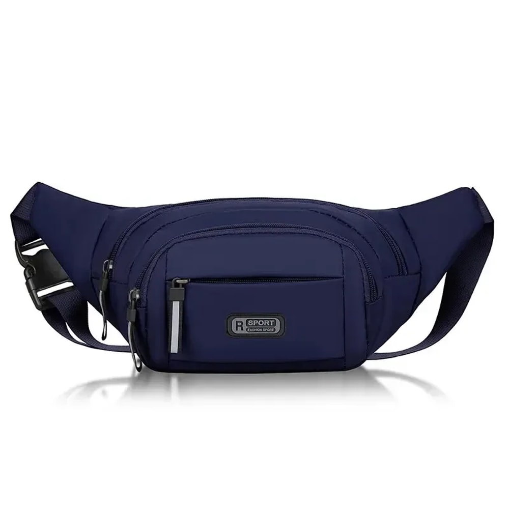 Anti Theft Canvas Running Waist Pack Invisible And Ultra Thin Sports Fanny Bag 8