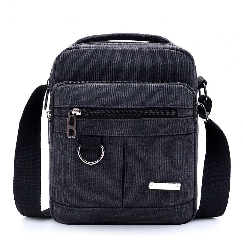 Stylish Canvas Shoulder Bag For Men Outdoor Travel Messenger Bag 5