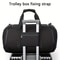 Spacious Travel Duffel Bag Durable Oxford Cloth Versatile Gym Overnight Bag With Multiple Compartm 5