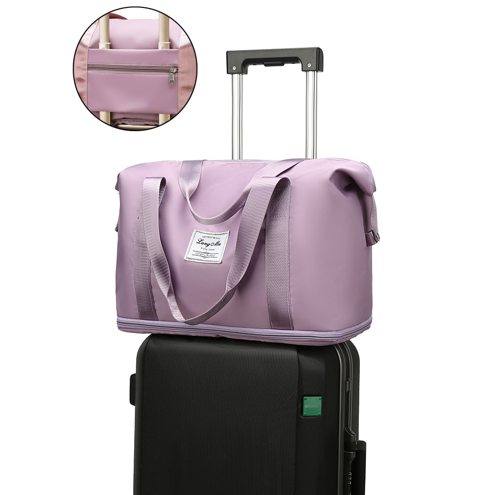 Waterproof Travel Duffle Bag for Women Spacious Gym & Sports Tote with Large Capacity Ideal Luggage Handbag