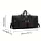 Large Capacity Travel Duffel Bag Spacious Multi pocket Sports & Travel Bag for Short Trips Gym and Weekend Getaways