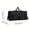 Large Capacity Travel Duffel Bag Spacious Multi pocket Sports & Travel Bag for Short Trips Gym and Weekend Getaways