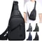Lightweight Mens Chest Bag Casual Nylon Crossbody Bag For Hiking Outdoor Sports And Daily Commute 1