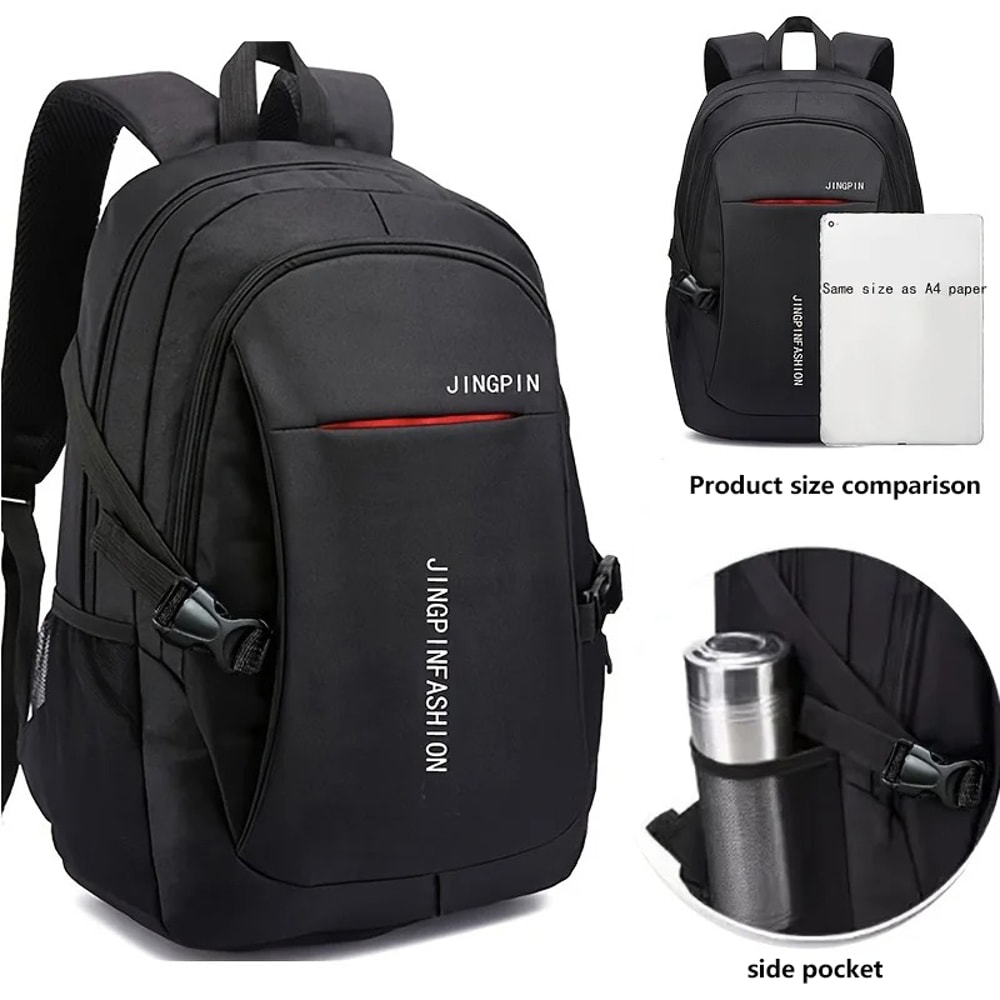 Durable Oxford Waterproof Backpack For Men Business Travel Schoolbag 0