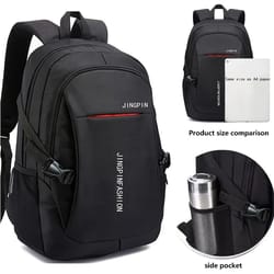 durable oxford waterproof backpack for men business travel & schoolbag