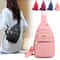 Fashionable Diamond Stitched Casual Shoulder Bag for Women Stylish Daily Commuting & Cycling Chest Bag