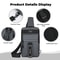 Mens Casual Chest Bag Multi Compartment Storage Fashionable Shoulder Bag Commuting Motorcycle Ches 2