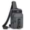 Mens Casual Chest Bag Multi Compartment Storage Fashionable Shoulder Bag Commuting Motorcycle Ches 7