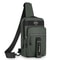 Mens Casual Chest Bag Multi Compartment Storage Fashionable Shoulder Bag Commuting Motorcycle Ches 9