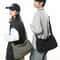 Trendy Flap Messenger Bag Large Capacity Crossbody Shoulder Bag With Adjustable Strap For Students 1