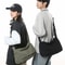 Trendy Flap Messenger Bag Large Capacity Crossbody Shoulder Bag With Adjustable Strap For Students 1