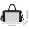 Large Capacity Travel Duffel Bag Portable Overnight Fitness Bag Unisex Sport Outdoor Companion 3