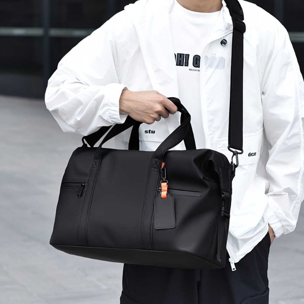 Large Capacity Travel Duffel Bag Portable Overnight Fitness Bag Unisex Sport Outdoor Companion 0