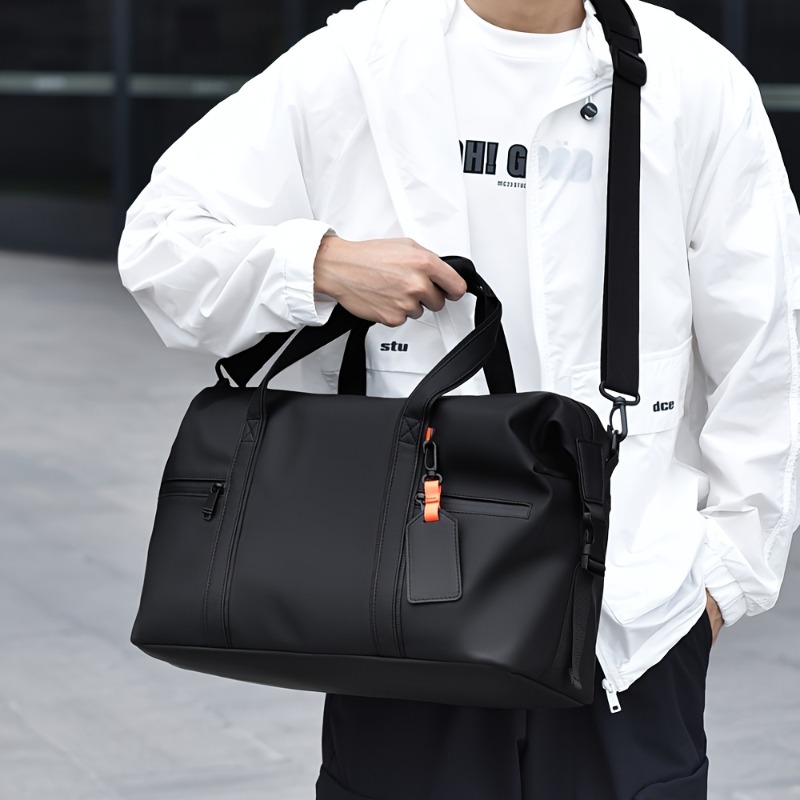 Large Capacity Travel Duffel Bag Portable Overnight Fitness Bag Unisex Sport Outdoor Companion 0