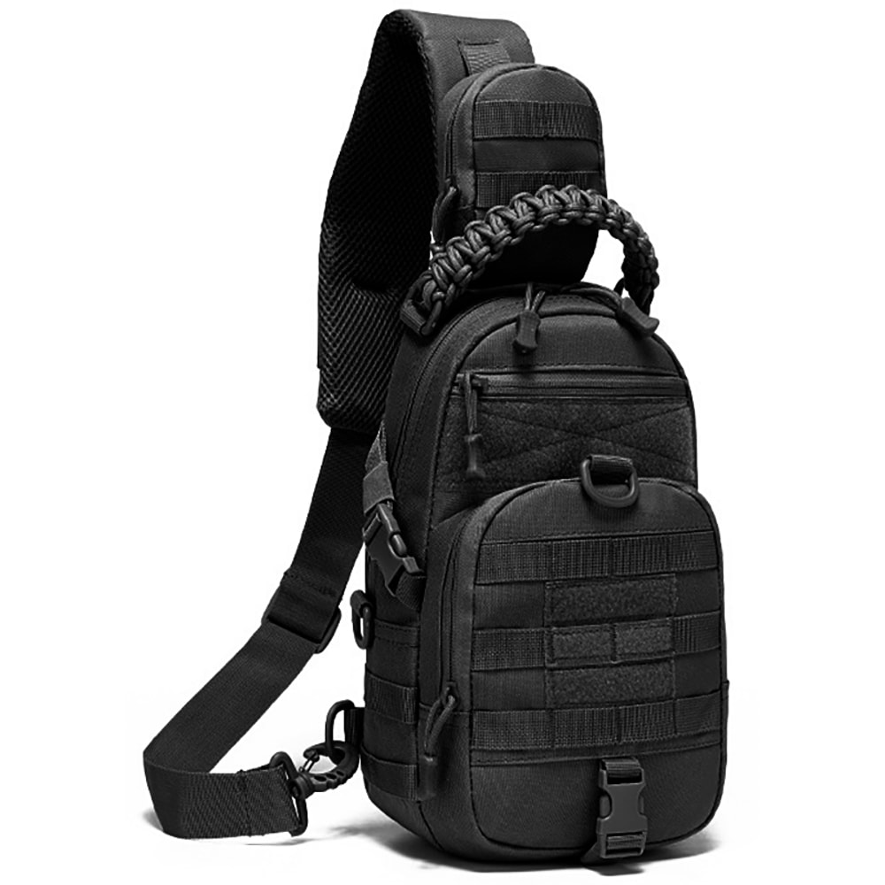 Waterproof Tactical Chest Bag For Men Military Grade Hiking Crossbody Sling Shoulder Pack 1