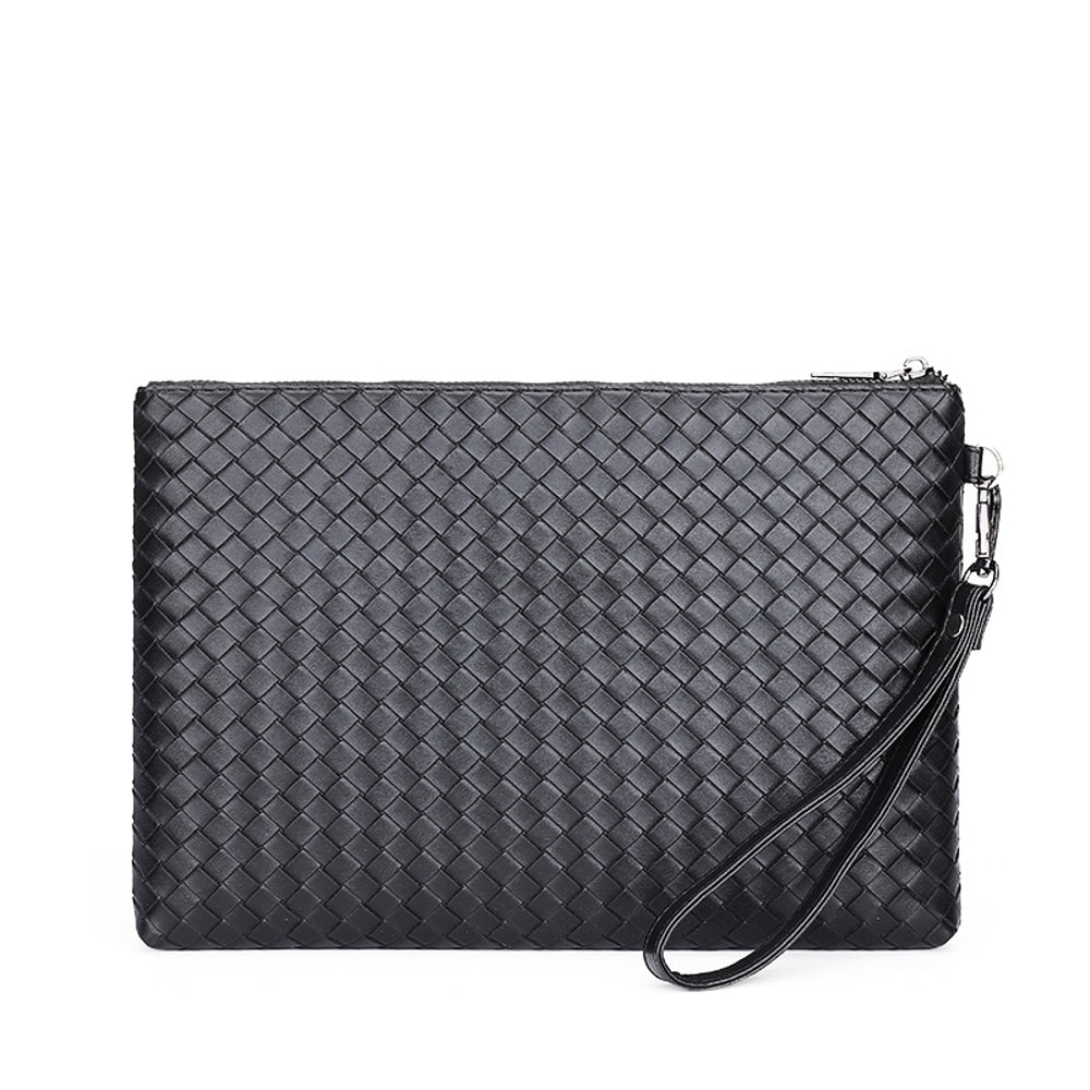 Premium Leather Briefcase for Men Large Capacity Casual Handbag & Stylish Clutch Bag for Professionals