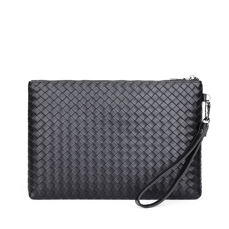 Premium Leather Briefcase for Men Large Capacity Casual Handbag & Stylish Clutch Bag for Professionals