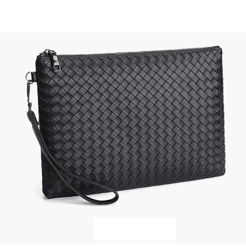 Premium Leather Briefcase for Men Large Capacity Casual Handbag & Stylish Clutch Bag for Professionals