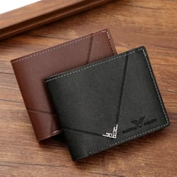 slim rfid leather wallet for men minimalist bifold front pocket wallet with credit card holder and money clip