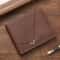 Slim RFID Leather Wallet For Men Minimalist Bifold Front Pocket Wallet With Credit Card Holder And 4