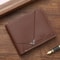 Slim RFID Leather Wallet For Men Minimalist Bifold Front Pocket Wallet With Credit Card Holder And 4