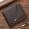 Slim RFID Leather Wallet For Men Minimalist Bifold Front Pocket Wallet With Credit Card Holder And 6