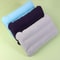 Portable Inflatable Flocking Pillow for Travel Ideal Camping Sleeping Air Pillow Foldable Head Rest Pillow for Hiking