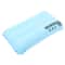 Portable Inflatable Flocking Pillow for Travel Ideal Camping Sleeping Air Pillow Foldable Head Rest Pillow for Hiking
