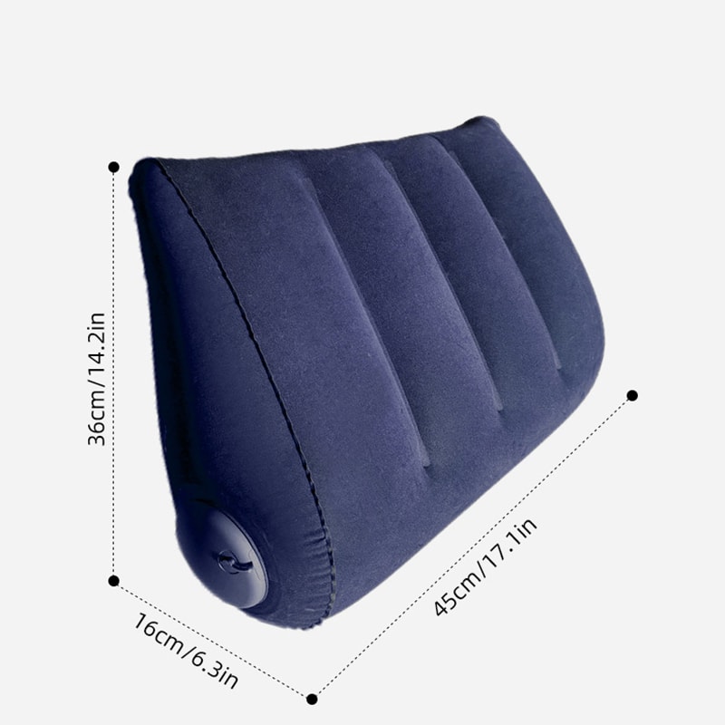 Portable Inflatable Camping Travel Pillow Lightweight Sleep Support Air Cushion for Comfortable Body Positioning