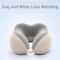 Ergonomic U Shaped Neck Pillow with Storage Bag Memory Foam Travel & Office Support Removable Machine Washable Cover