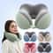 Ergonomic U Shaped Neck Pillow with Storage Bag Memory Foam Travel & Office Support Removable Machine Washable Cover