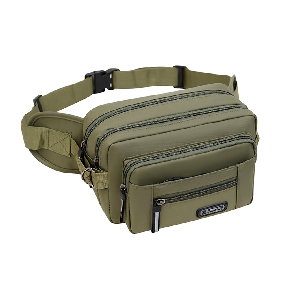 Mens Multifunctional Waist Bag Wear Resistant Sports Running Bag For Outdoor Leisure Activities 2