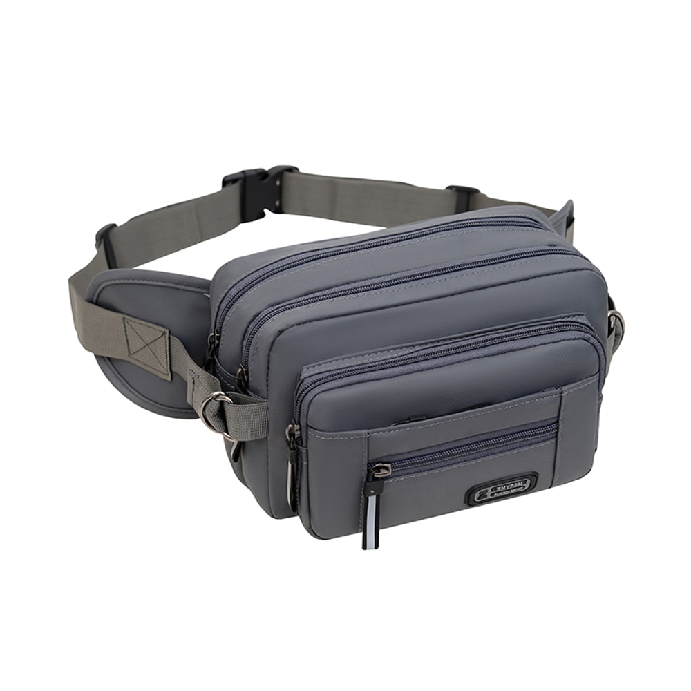 Mens Multifunctional Waist Bag Wear Resistant Sports Running Bag For Outdoor Leisure Activities 3