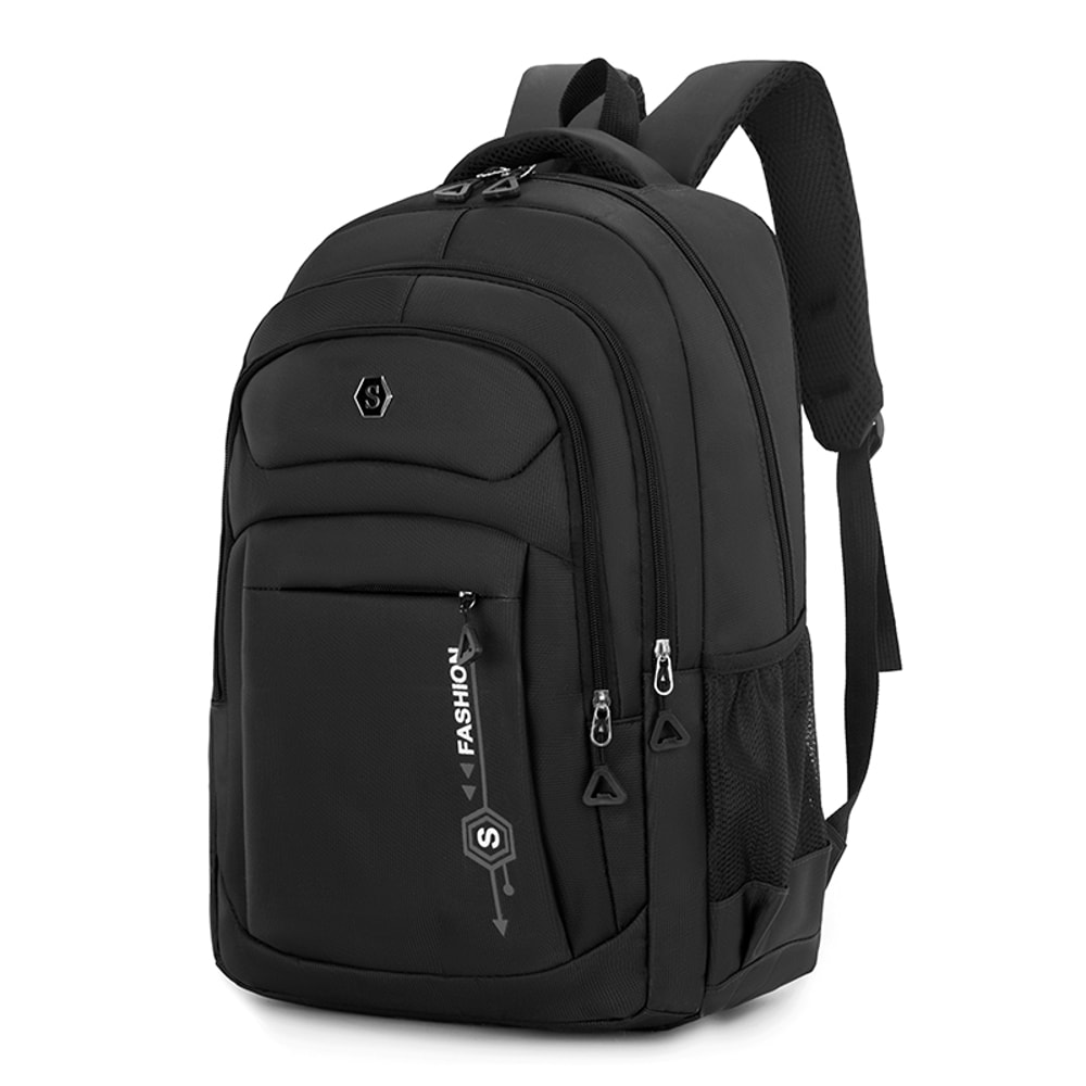 Large Capacity Commuter Backpack With Adjustable Shoulder Straps Multiple Compartments 1