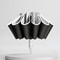 Mens and Womens Windproof Reverse Folding Umbrella with UV Protection and Reflective Stripes