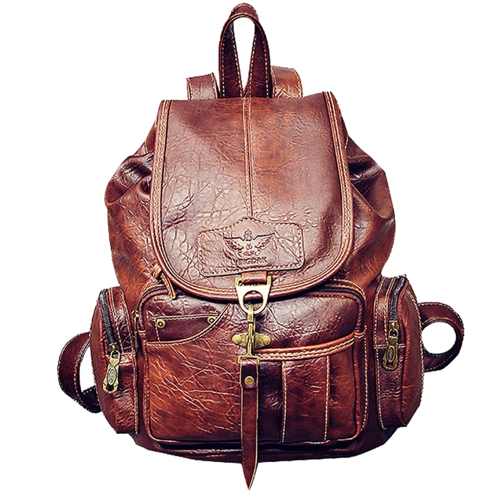 Trendy Retro Shoulder Backpack for Women Stylish Fashion Bag for Students and Casual Outings