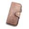 Vintage Leather Womens Wallet Three Fold Coin Purse Mobile Phone Holder 6